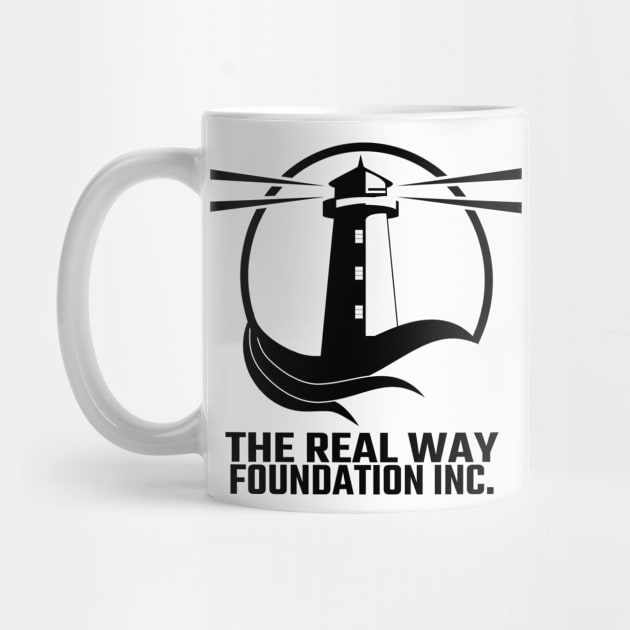 The Real Way Stacked Logo in Black! by The Real Way Foundation